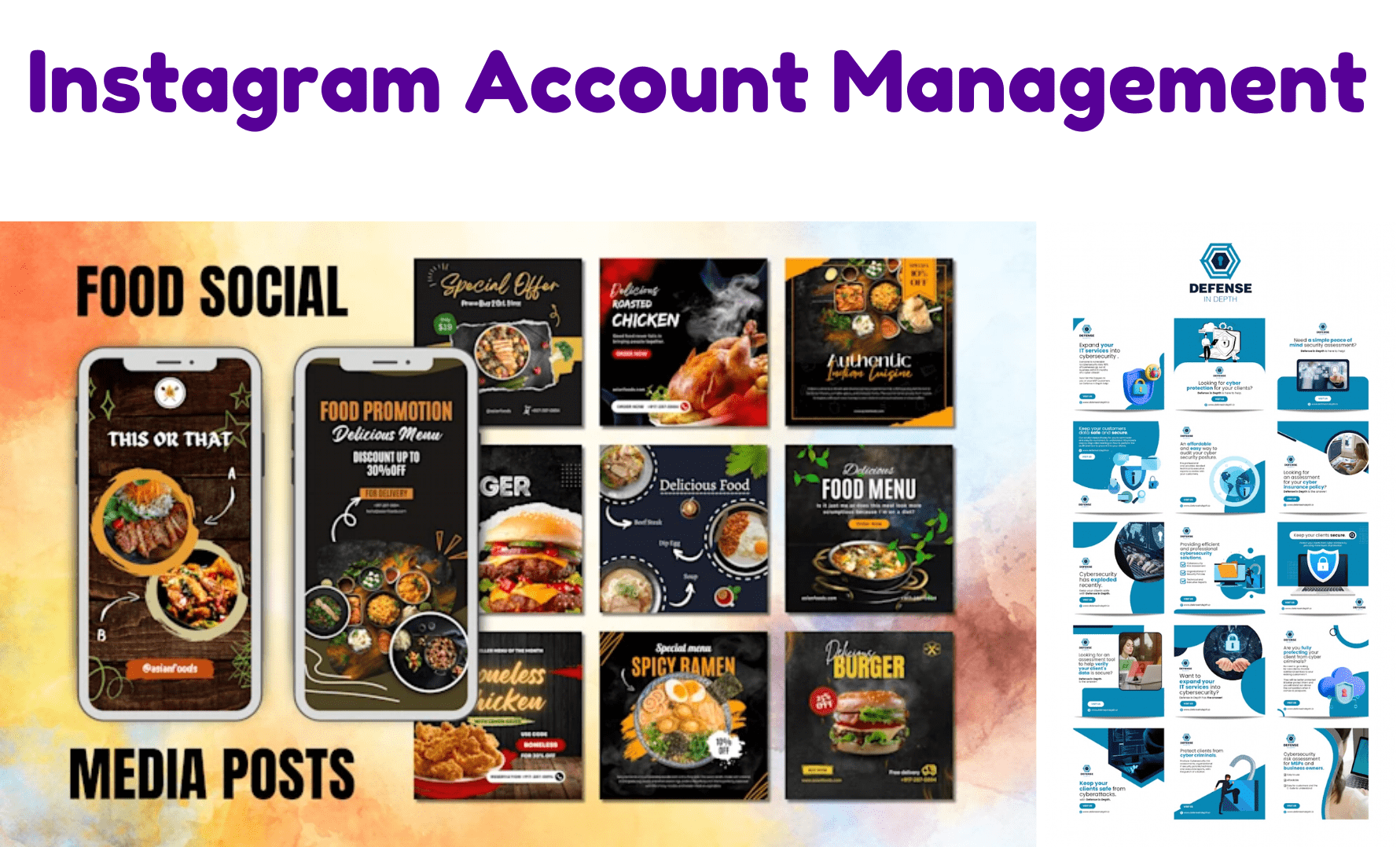 <H5>Social media Management</H5>